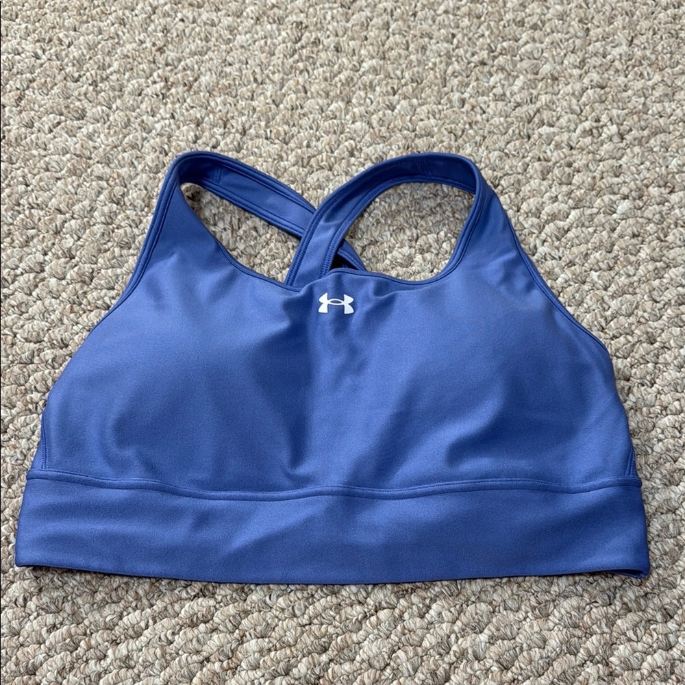Under Armour Blue Racerback Sports Bra